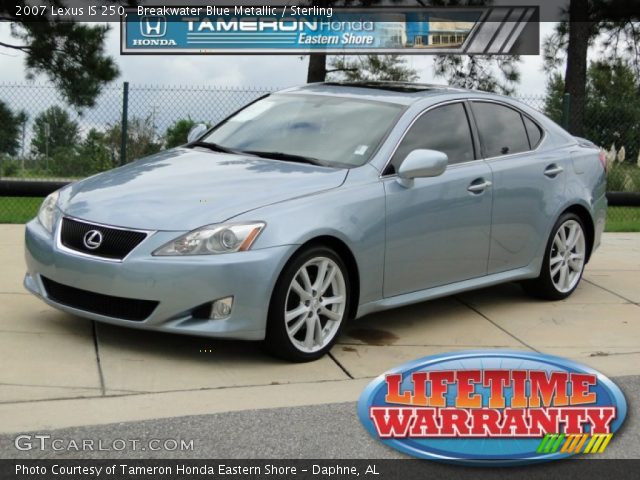 2007 Lexus IS 250 in Breakwater Blue Metallic