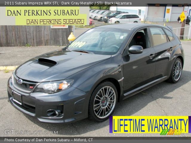 2011 Subaru Impreza WRX STi in Dark Gray Metallic