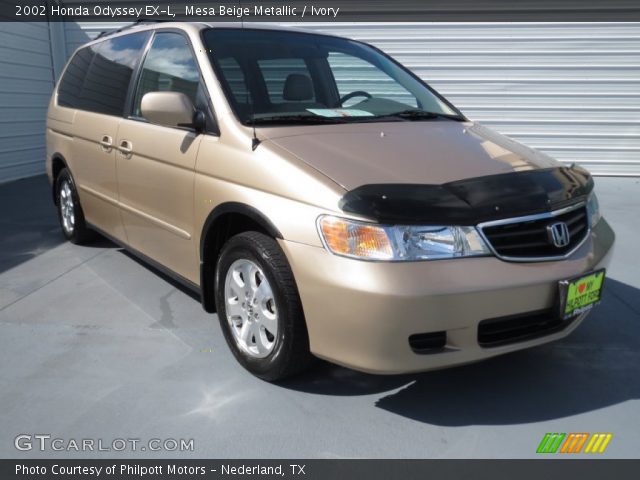 2002 Honda Odyssey EX-L in Mesa Beige Metallic