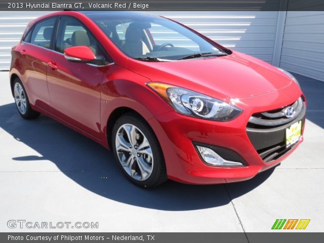 2013 Hyundai Elantra GT in Volcanic Red