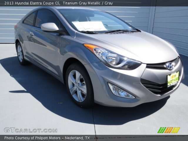 2013 Hyundai Elantra Coupe GS in Titanium Gray Metallic