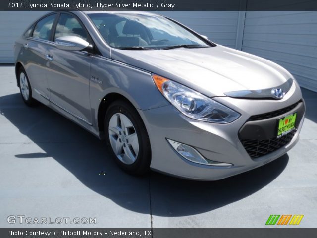 2012 Hyundai Sonata Hybrid in Hyper Silver Metallic