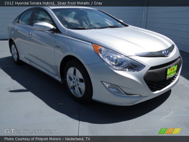 2012 Hyundai Sonata Hybrid in Silver Frost Metallic