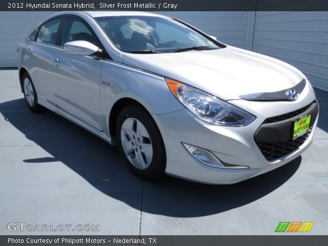 2012 Hyundai Sonata Hybrid in Silver Frost Metallic