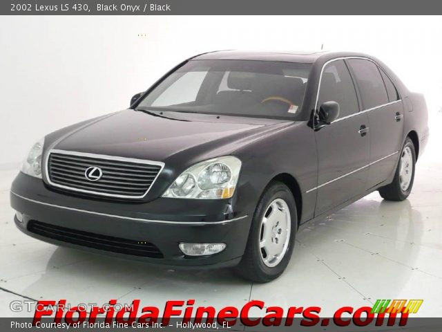 2002 Lexus LS 430 in Black Onyx