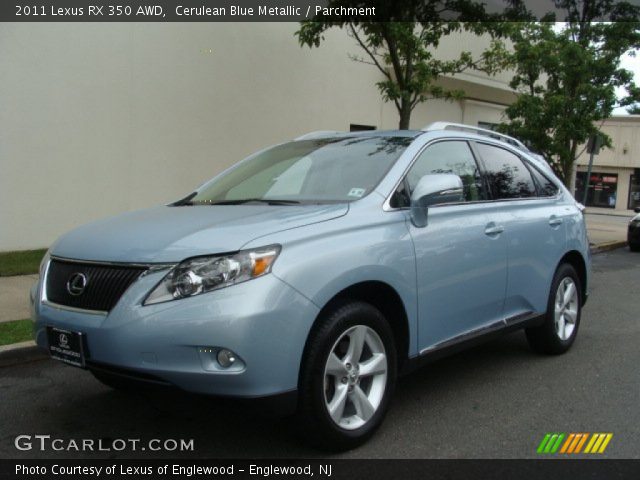 2011 Lexus RX 350 AWD in Cerulean Blue Metallic