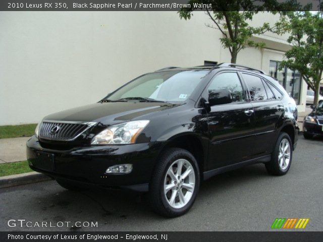 2010 Lexus RX 350 in Black Sapphire Pearl