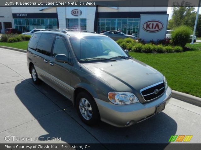 2005 Kia Sedona EX in Sage Green Metallic