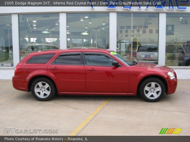 2005 Dodge Magnum SXT in Inferno Red Crystal Pearl