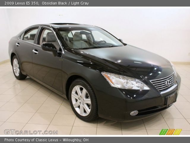 2009 Lexus ES 350 in Obsidian Black