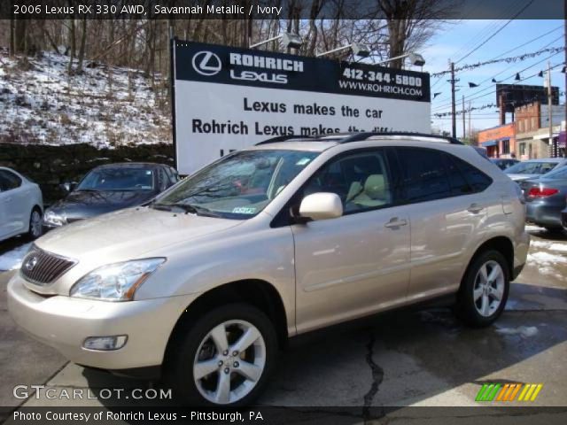 2006 Lexus RX 330 AWD in Savannah Metallic