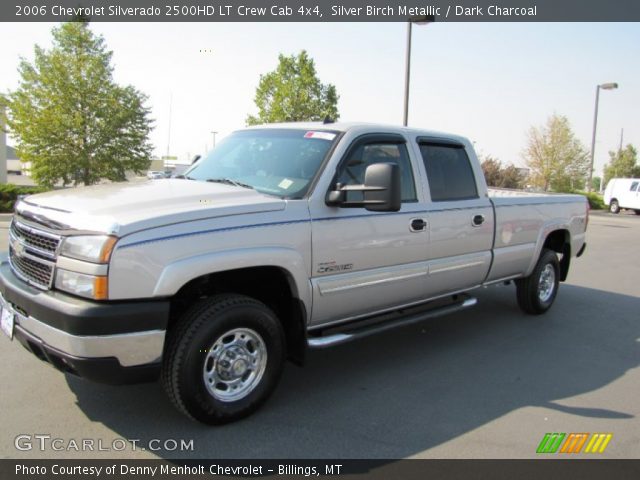 2006 Chevrolet Silverado 2500HD LT Crew Cab 4x4 in Silver Birch Metallic