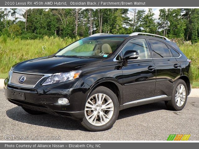 2010 Lexus RX 450h AWD Hybrid in Obsidian Black