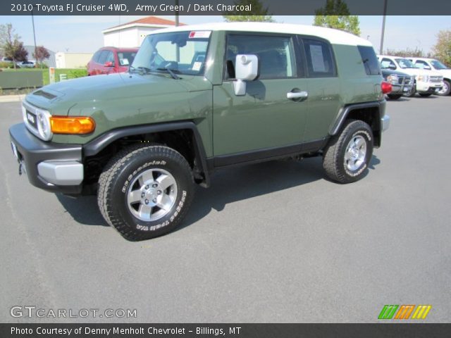 2010 Toyota FJ Cruiser 4WD in Army Green