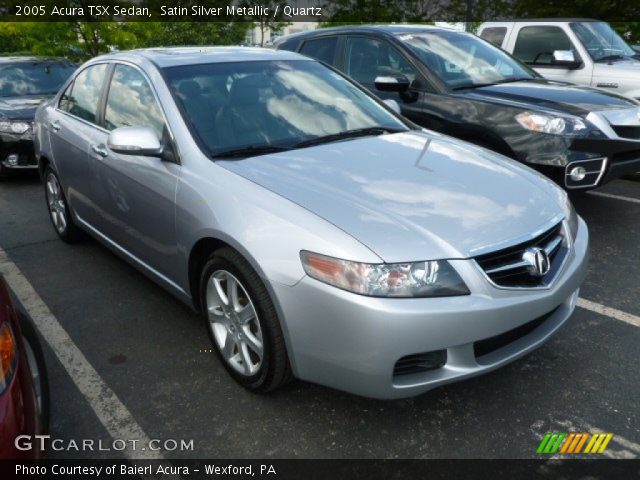 2005 Acura TSX Sedan in Satin Silver Metallic