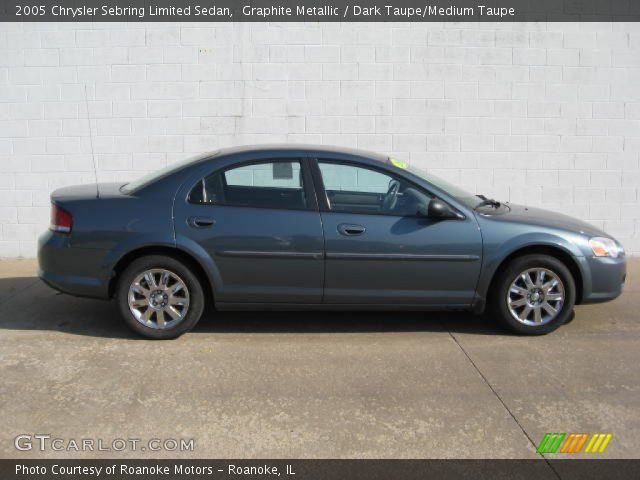 2005 Chrysler Sebring Limited Sedan in Graphite Metallic