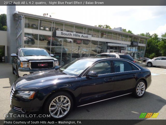 2012 Audi A8 L 4.2 quattro in Night Blue Pearl Effect