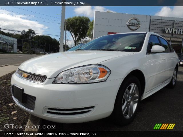 2012 Chevrolet Impala LT in Summit White