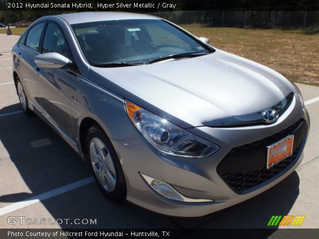 2012 Hyundai Sonata Hybrid in Hyper Silver Metallic