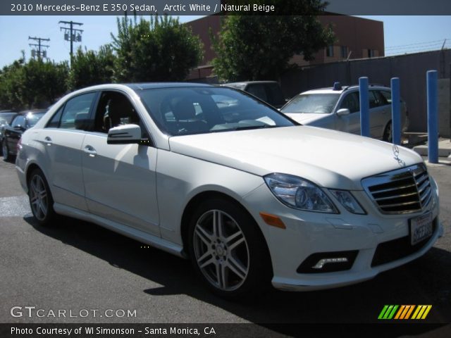 2010 Mercedes-Benz E 350 Sedan in Arctic White