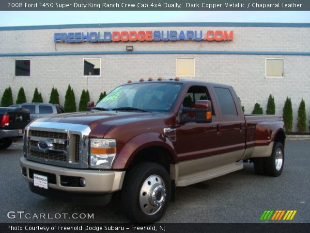 2008 Ford F450 Super Duty King Ranch Crew Cab 4x4 Dually in Dark Copper Metallic