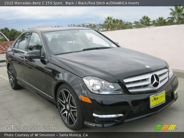 2013 Mercedes-Benz C 250 Sport in Black
