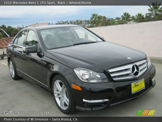2013 Mercedes-Benz C 250 Sport in Black