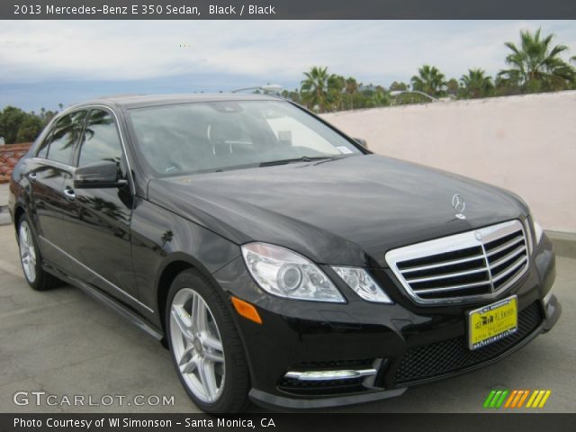2013 Mercedes-Benz E 350 Sedan in Black