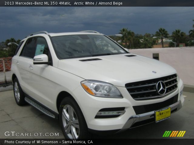 2013 Mercedes-Benz ML 350 4Matic in Arctic White