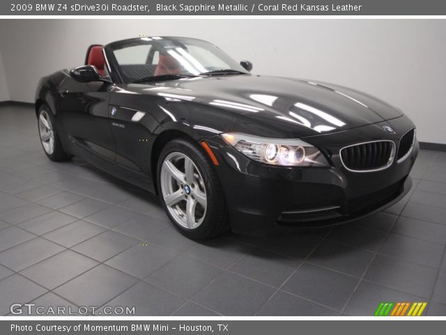 2009 BMW Z4 sDrive30i Roadster in Black Sapphire Metallic