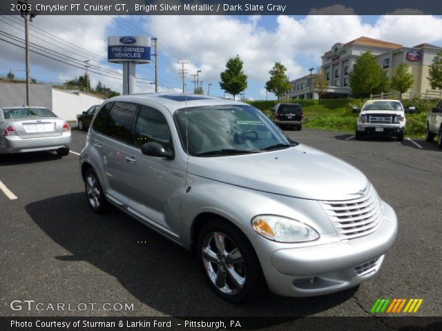 2003 Chrysler PT Cruiser GT in Bright Silver Metallic