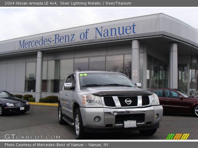 2004 Nissan Armada LE 4x4 in Silver Lightning Metallic