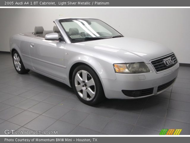 2005 Audi A4 1.8T Cabriolet in Light Silver Metallic