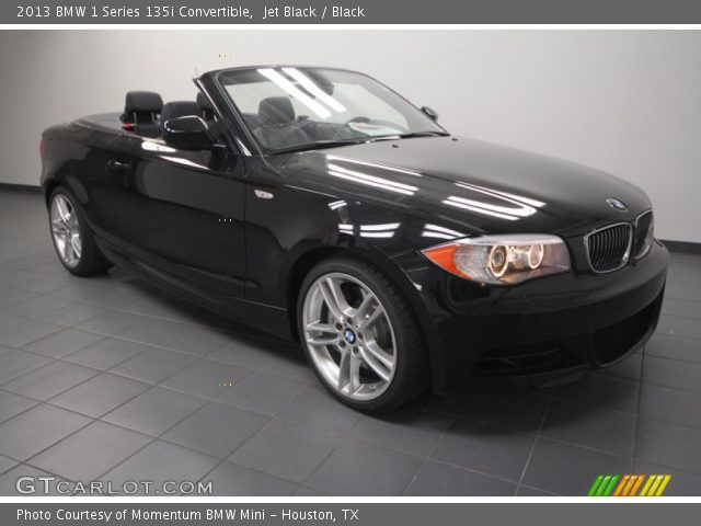 2013 BMW 1 Series 135i Convertible in Jet Black