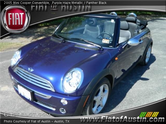 2005 Mini Cooper Convertible in Purple Haze Metallic