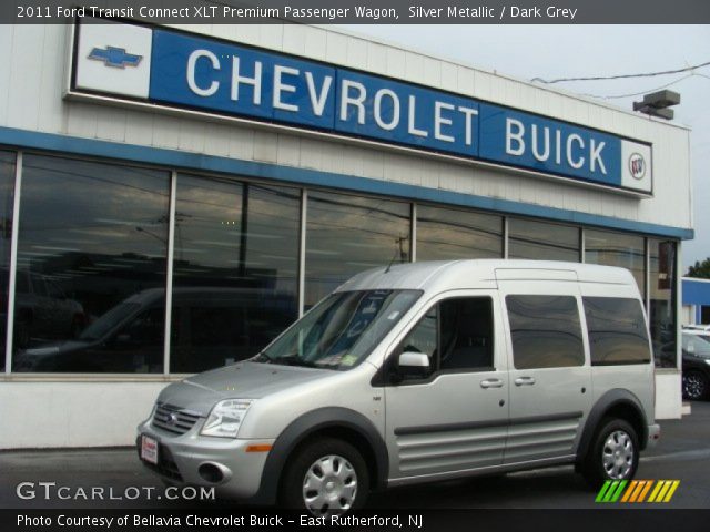 2011 Ford Transit Connect XLT Premium Passenger Wagon in Silver Metallic