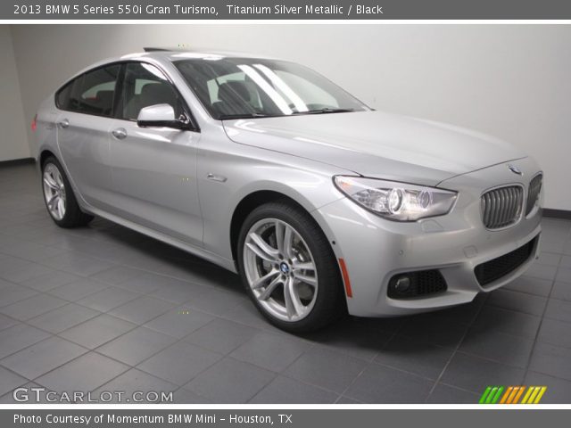 2013 BMW 5 Series 550i Gran Turismo in Titanium Silver Metallic