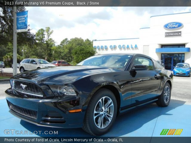 2013 Ford Mustang V6 Premium Coupe in Black