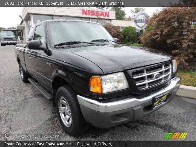 2002 Ford Ranger XLT SuperCab in Black Clearcoat