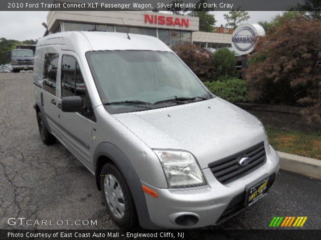 2010 Ford Transit Connect XLT Passenger Wagon in Silver Metallic