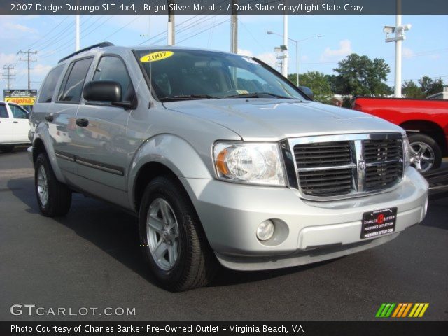 2007 Dodge Durango SLT 4x4 in Bright Silver Metallic