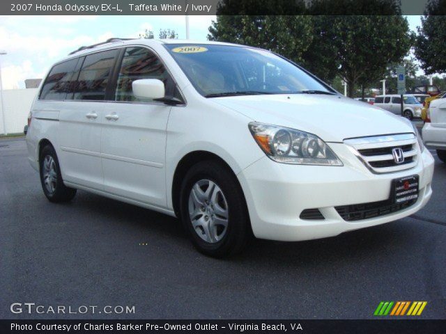 2007 Honda Odyssey EX-L in Taffeta White