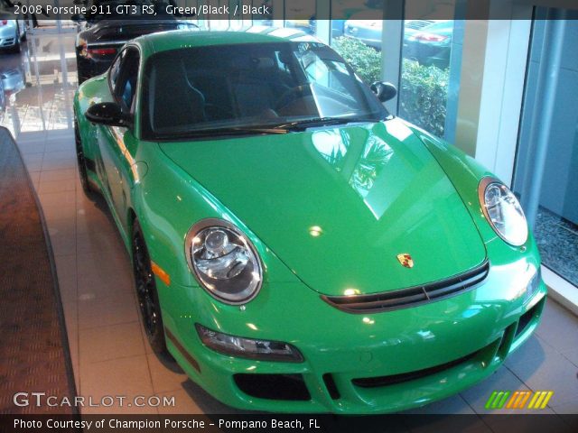 2008 Porsche 911 GT3 RS in Green/Black