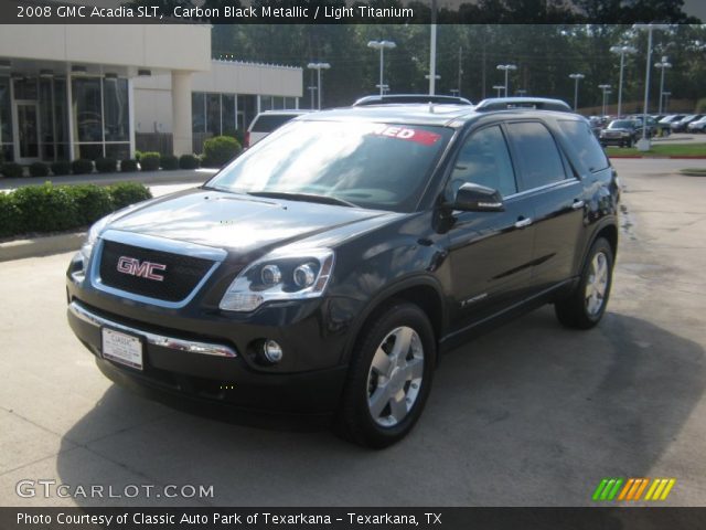 2008 GMC Acadia SLT in Carbon Black Metallic