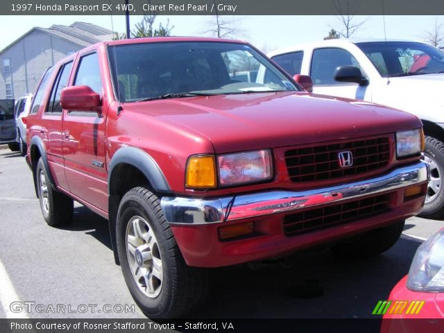 1997 Honda Passport EX 4WD in Claret Red Pearl