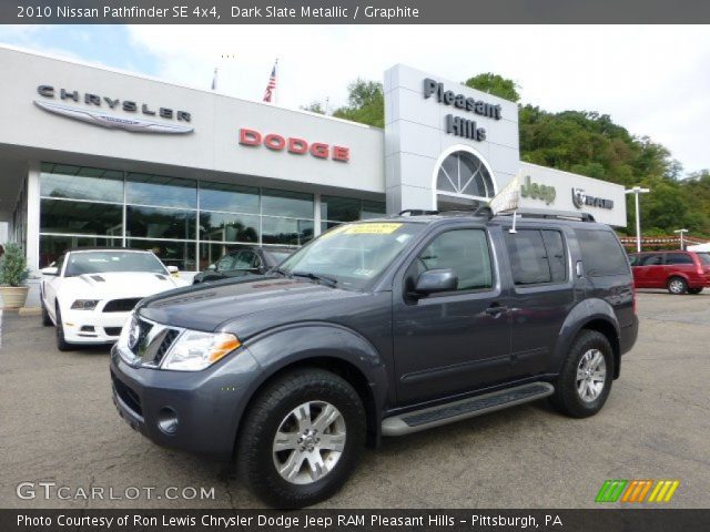 2010 Nissan Pathfinder SE 4x4 in Dark Slate Metallic