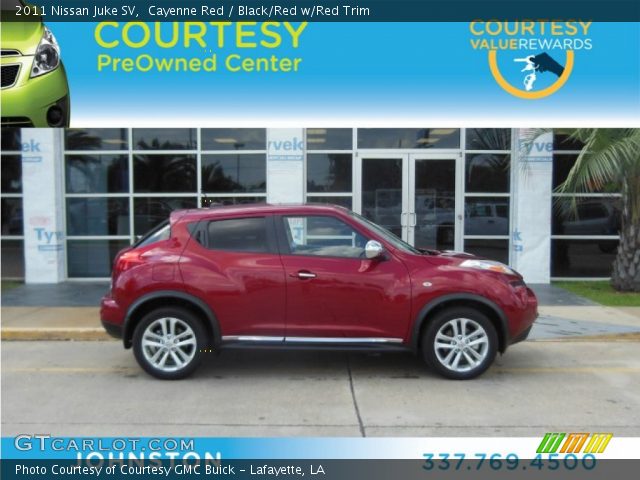 2011 Nissan Juke SV in Cayenne Red