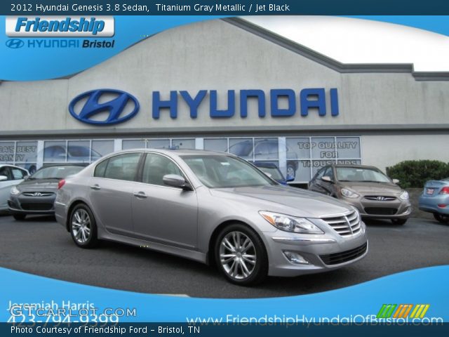 2012 Hyundai Genesis 3.8 Sedan in Titanium Gray Metallic