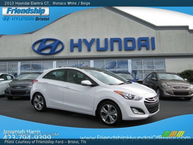 2013 Hyundai Elantra GT in Monaco White