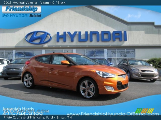 2013 Hyundai Veloster  in Vitamin C
